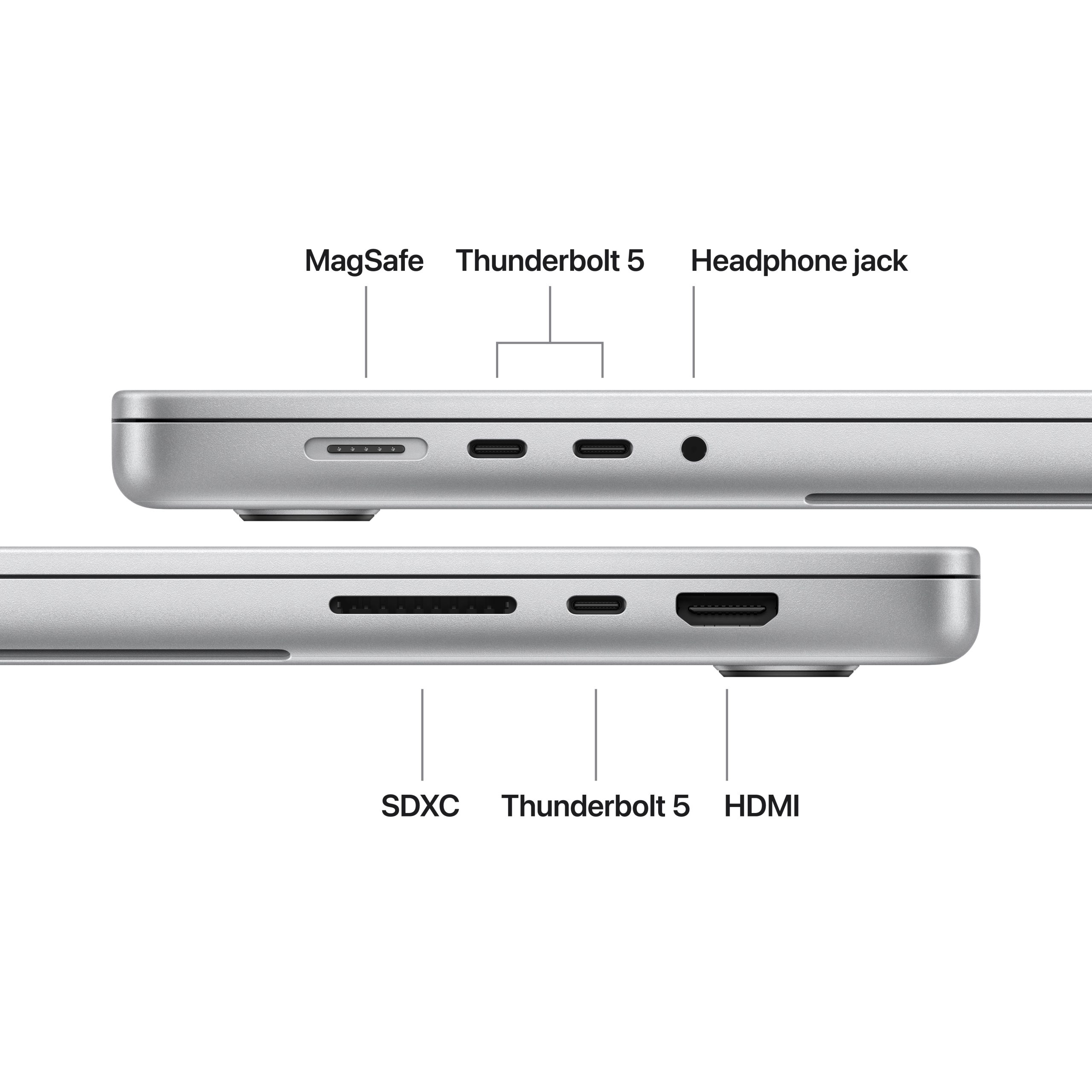 16-inch MacBook Pro: Apple M5 Max chip with 18‑core CPU and 32